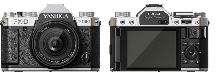 YASHICA FX-D: Una cámara digital con simulación de carrete 